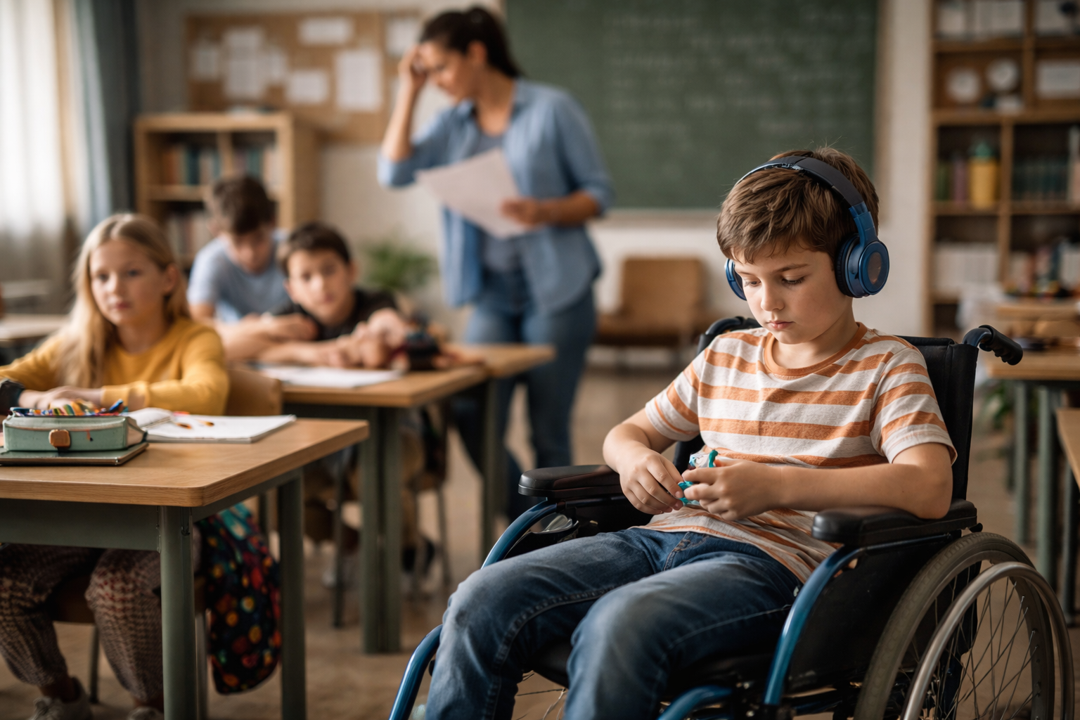 ¿Es buena idea meter a mi hijo con autismo a una escuela regular?