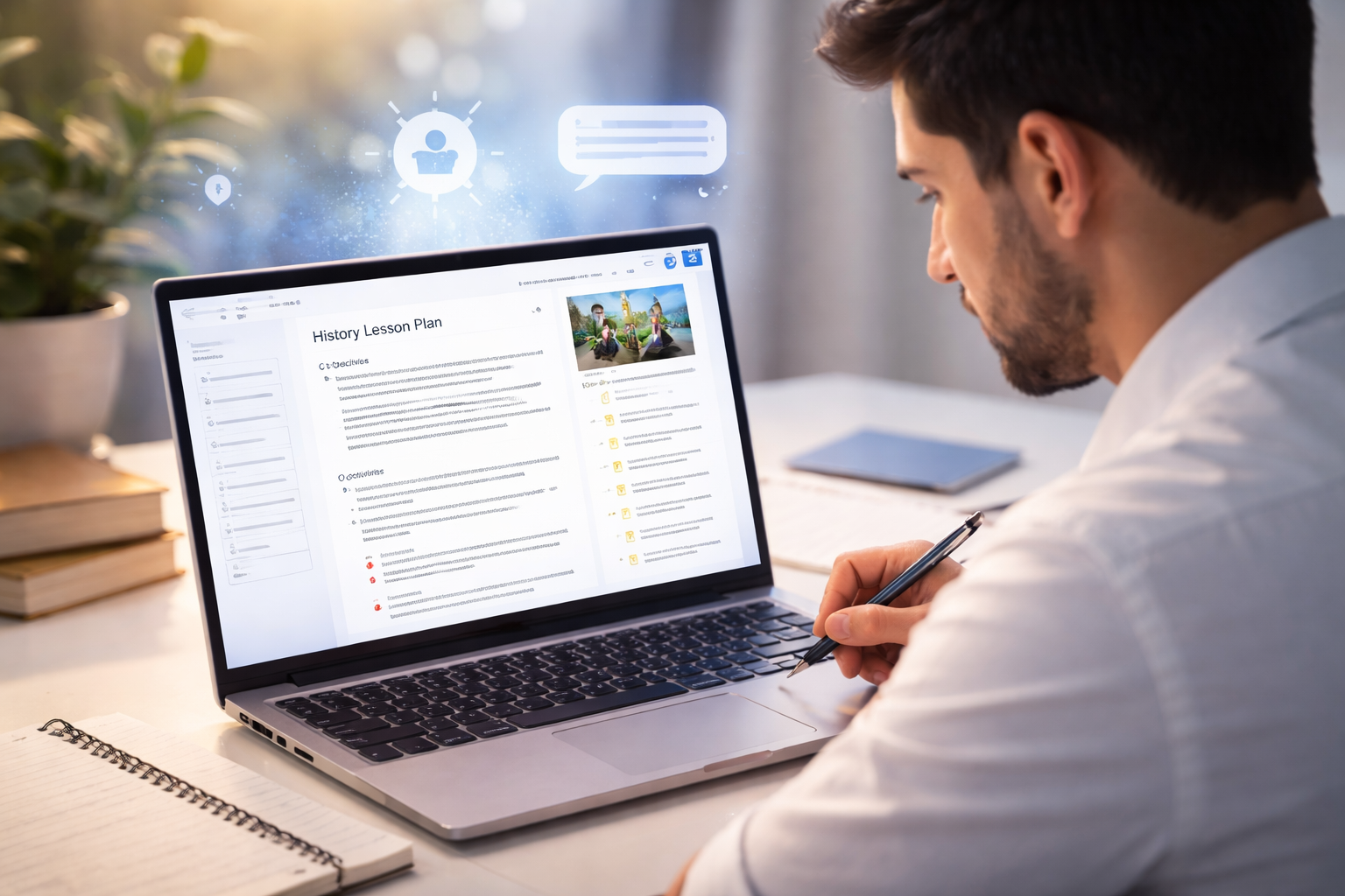 5 cosas que un docente puede hacer con IA (y ahorrar horas de trabajo)